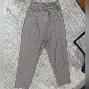 Loft paper bag dress pants